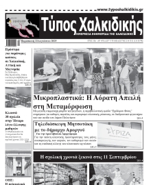 ΤΥΠΟΣ ΧΑΛΚΙΔΙΚΗΣ